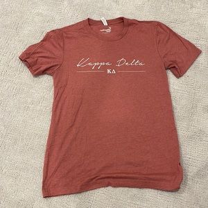 Mauve Kappa Delta Tee